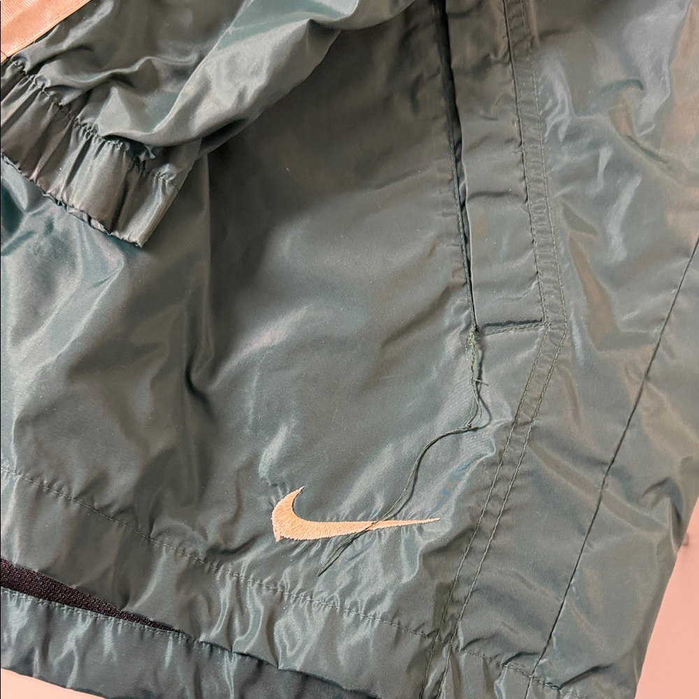 Vintage 90s YTK Green and Yellow Windbreaker Jacket - Picture 3 of 6